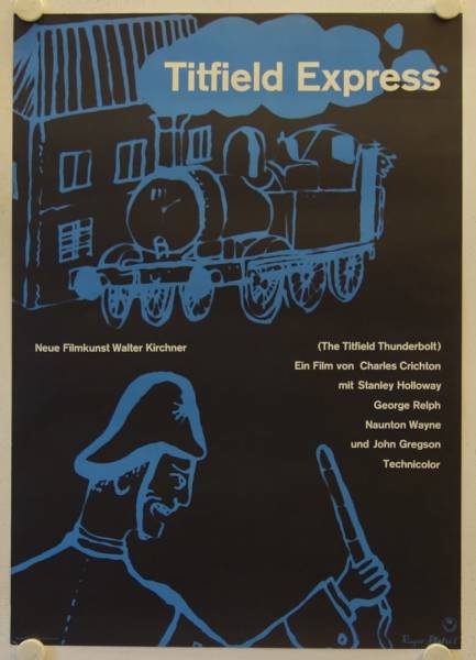 Titfield Express originales deutsches Filmplakat